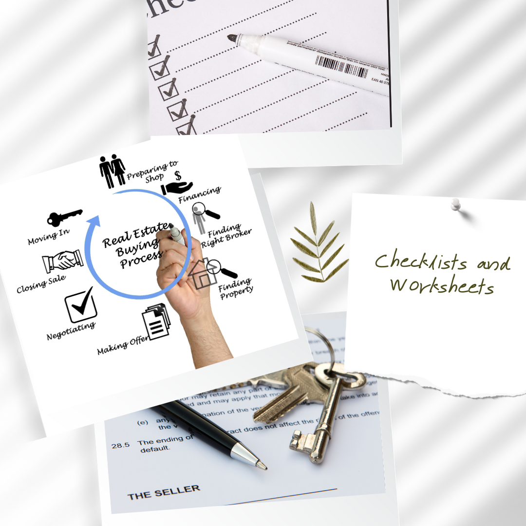 Real Estate Checklists and Worksheets