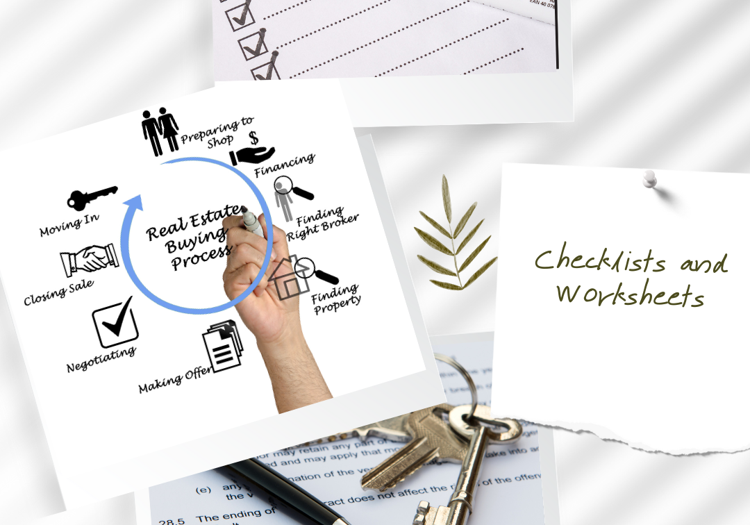 Real Estate Checklists and Worksheets