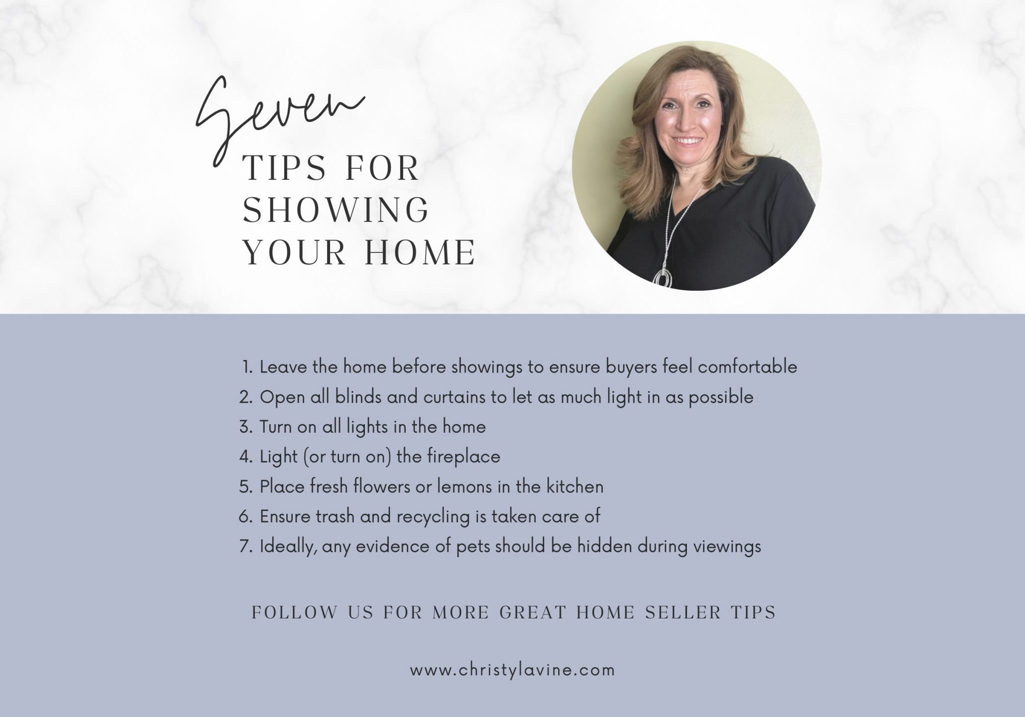 7 Tips for selling your home.